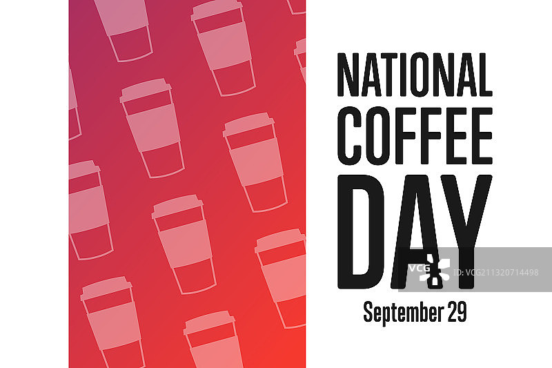 全国咖啡日9月29日假日概念图片素材