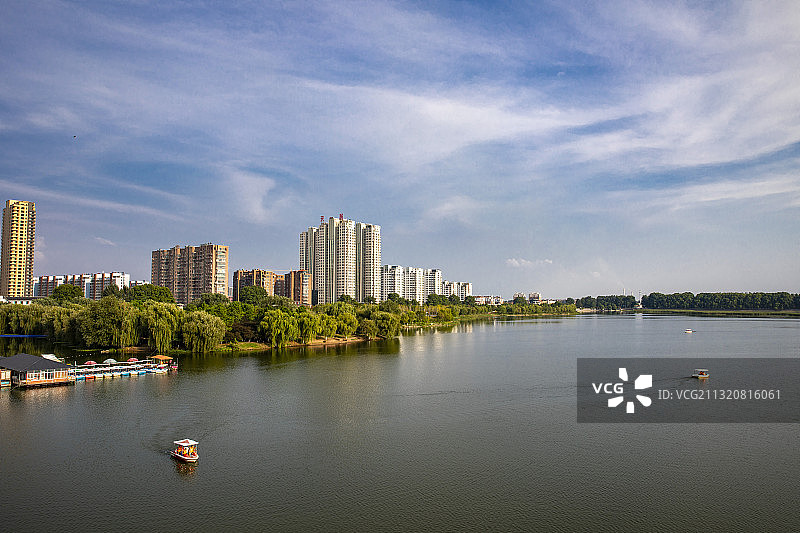 江苏省连云港市西双湖风景区湿地风光图片素材