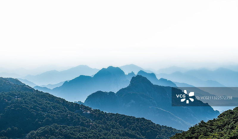 安徽黄山自然风光图片素材