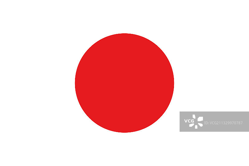 日本是日本的国旗国图片素材