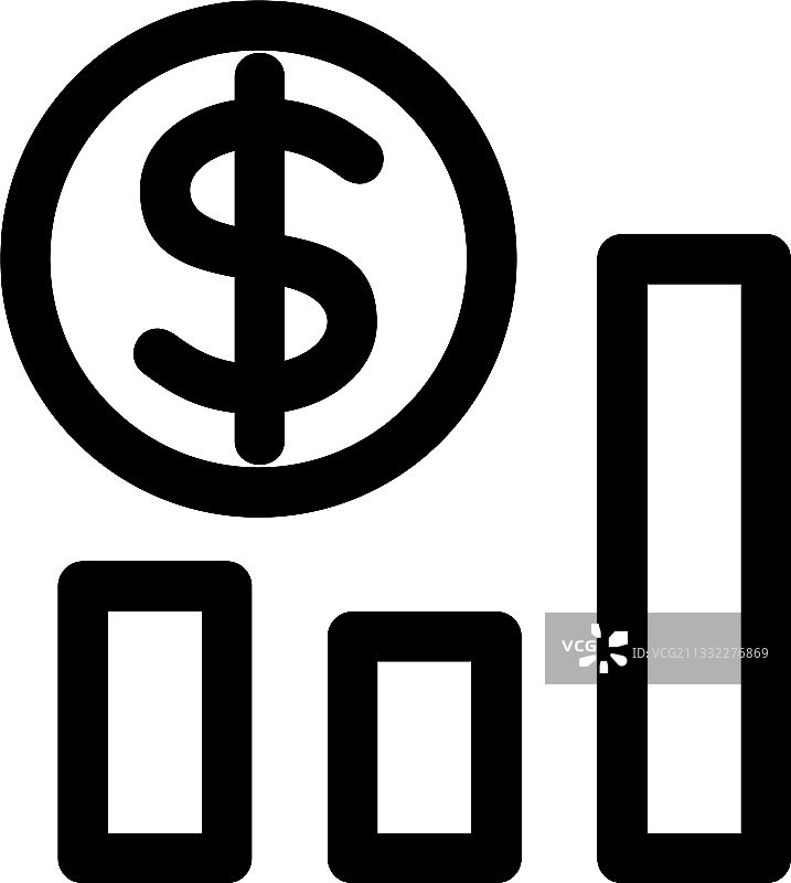 经济图标或标志孤立符号符号图片素材