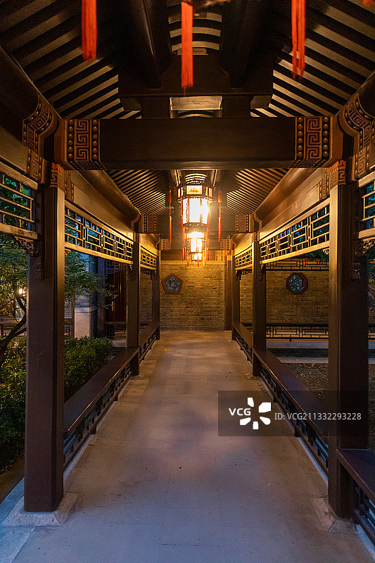 中国园林酒店图片素材