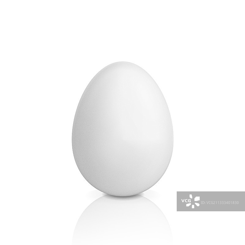 白鸡蛋现实孤立图片素材