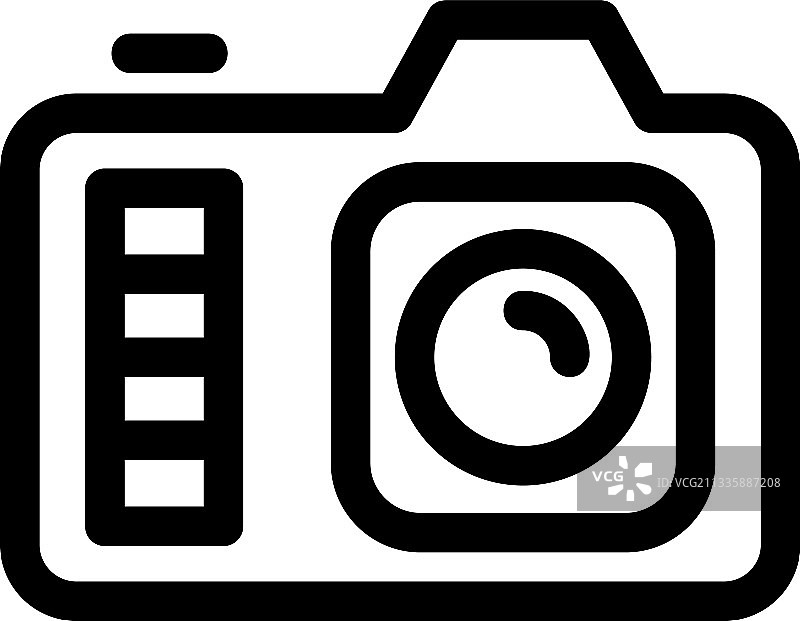 相机图标或标志孤立标志符号图片素材