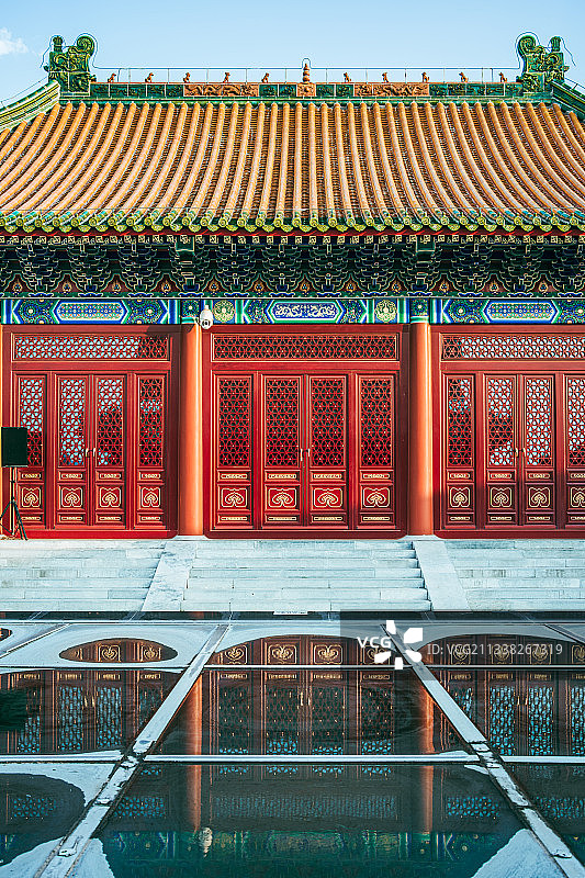 北京隆福寺图片素材