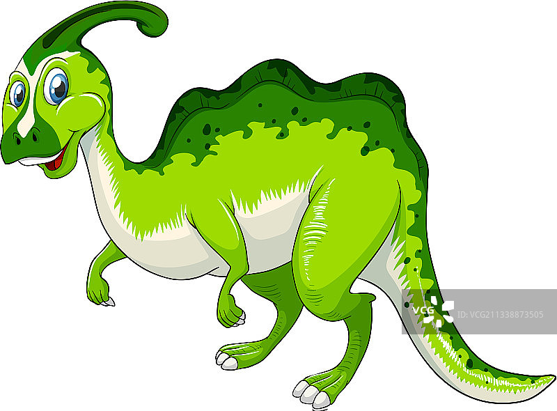 一个副龙恐龙卡通人物图片素材