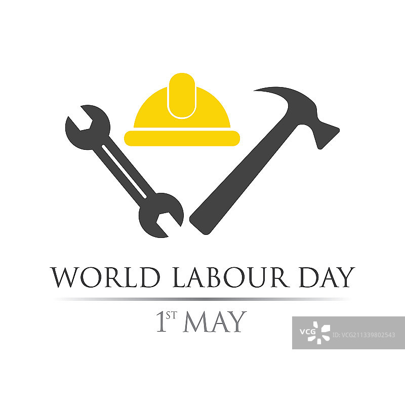 世界劳动节5月1日标志设计模板图片素材