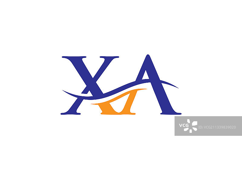 Xa标志字母Xa标志设计Xa字母图片素材