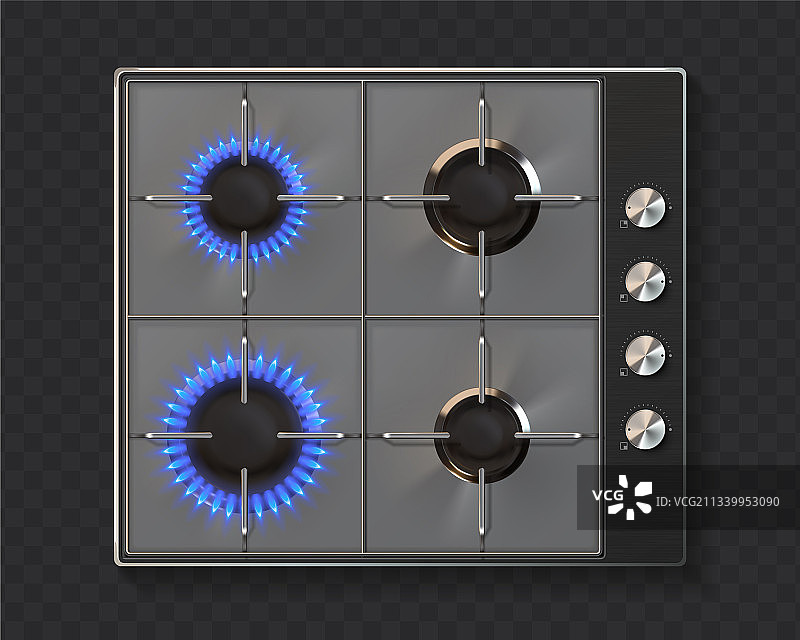 煤气炉现实厨房用具3d烤箱图片素材