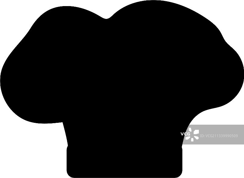 剪影形象帽子厨师厨师图片素材