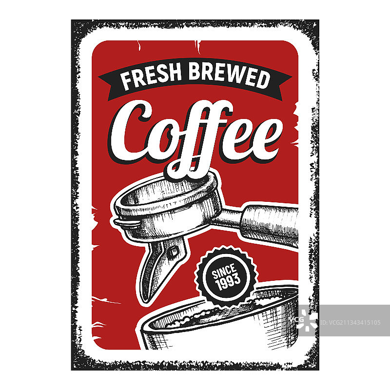 新鲜咖啡广告海报图片素材
