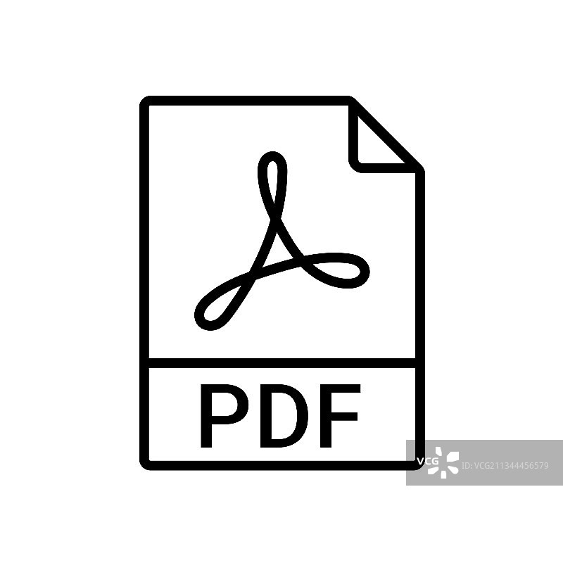 PDF文件图标格式PDF下载文档图像图片素材