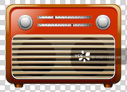 复古收音机免抠元素图片素材