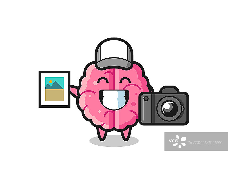性格大脑作为一个摄影师图片素材
