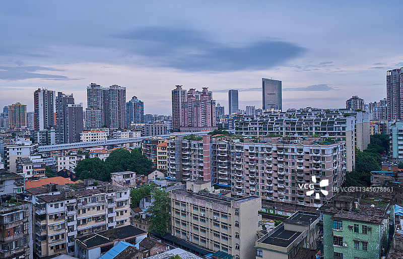 中国广州城市现代建筑风光图片素材