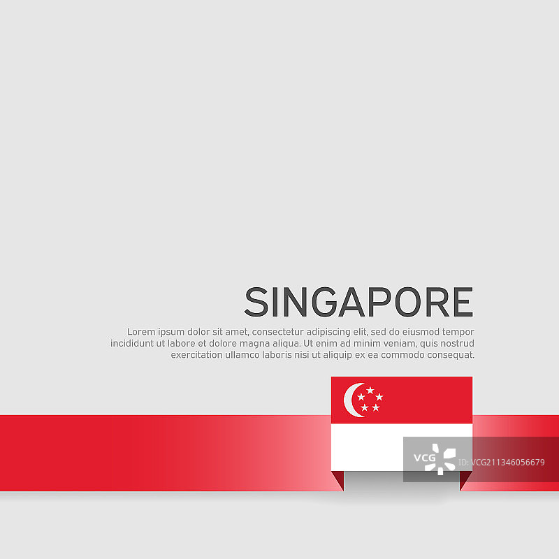新加坡国旗背景国家新加坡图片素材