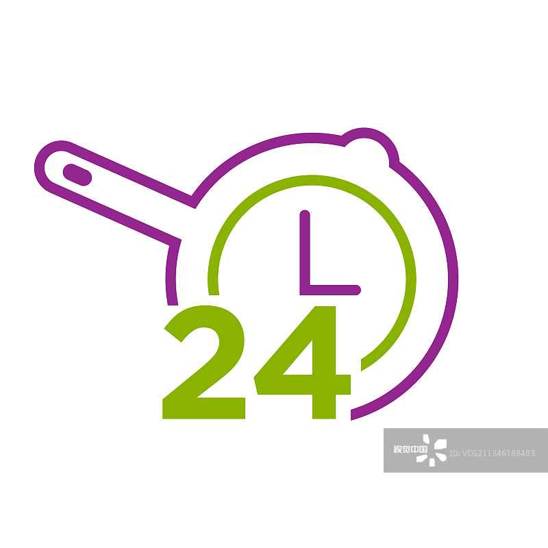24小时服务标志图标stand247标志图片素材