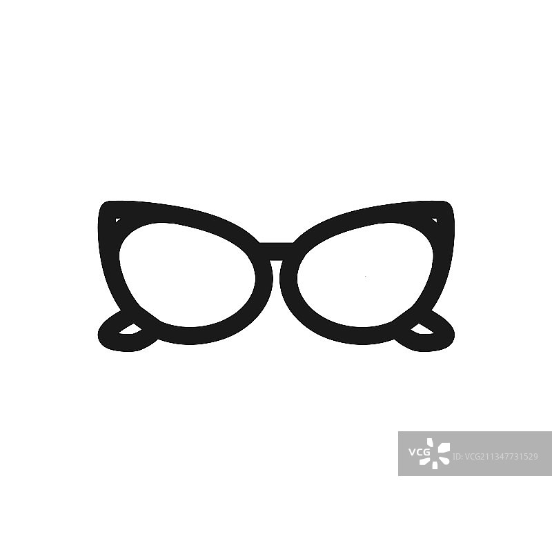 光学眼镜标志光学眼镜隔离图片素材