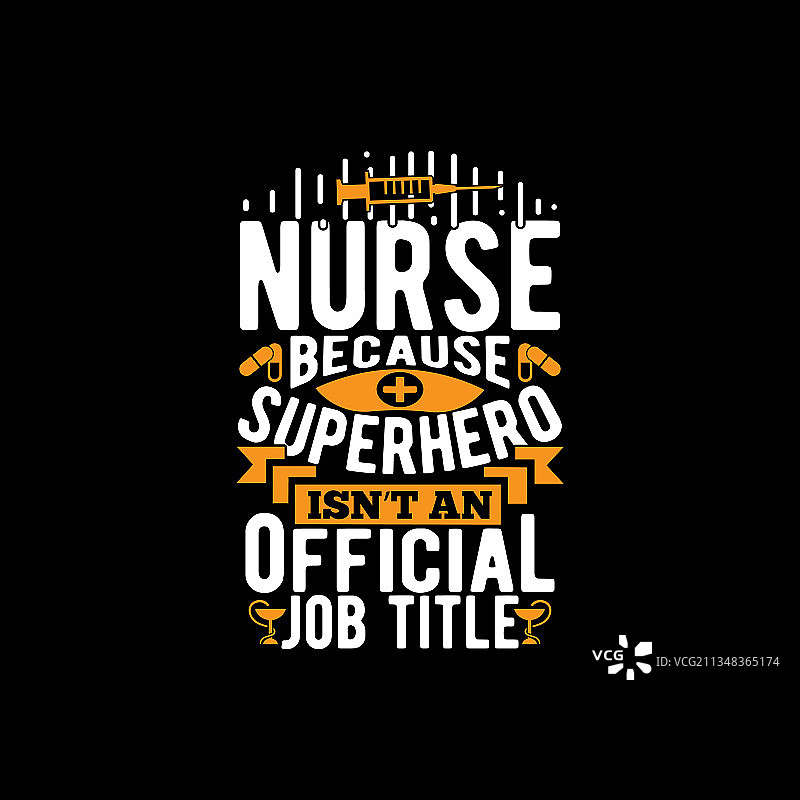 护士因为超级英雄的护理设计理念图片素材