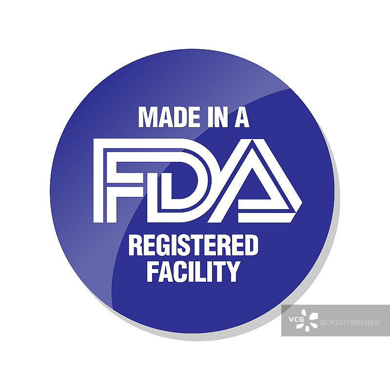美国食品药品管理局fda注册图片素材