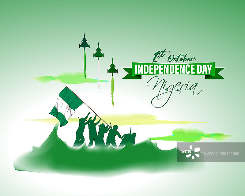 尼日利亚独立日- 10月1日图片素材