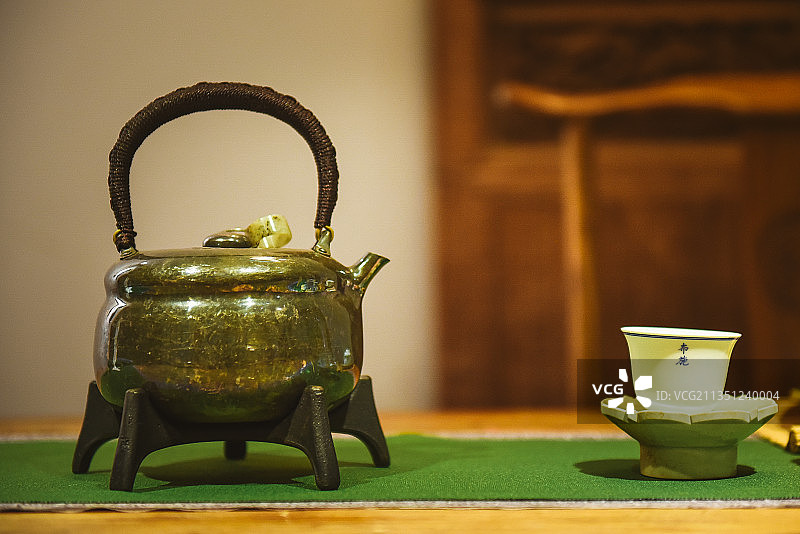 中式茶空间图片素材