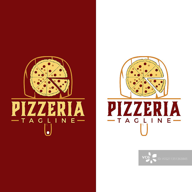 披萨标志食品餐厅披萨店图片素材