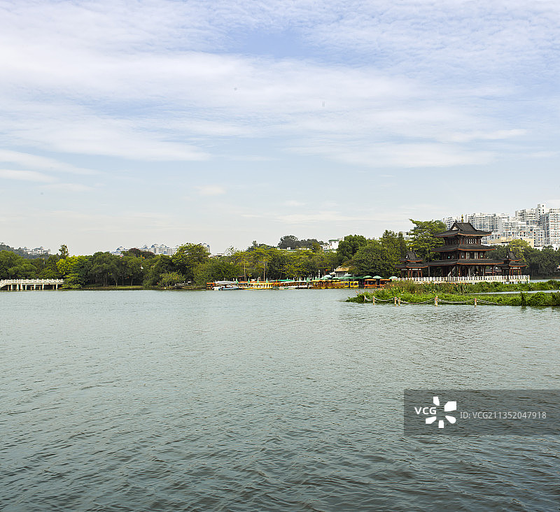 广东省惠州市西湖风景名胜区图片素材