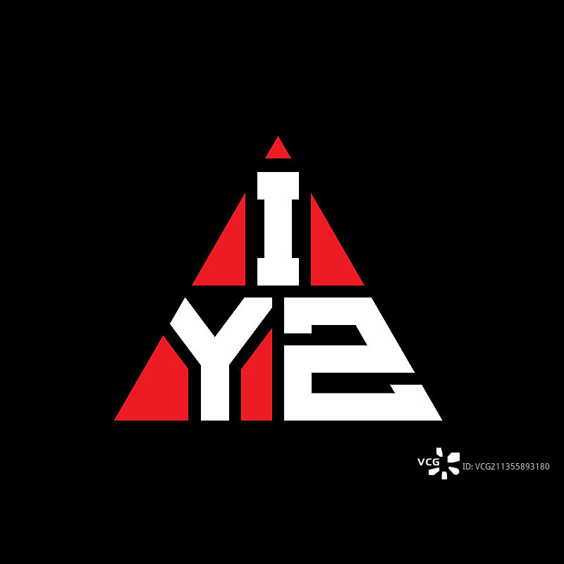 Iyz三角形字母标志设计用三角形图片素材
