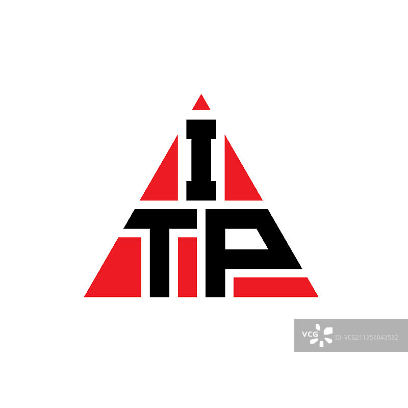 Itp三角形字母标志设计用三角形图片素材