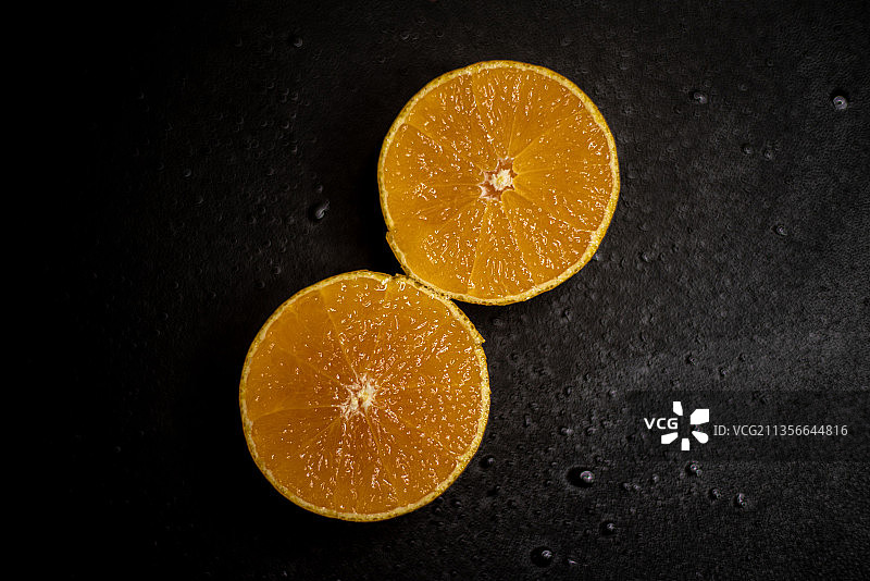 橘子水果静物拍摄图片素材