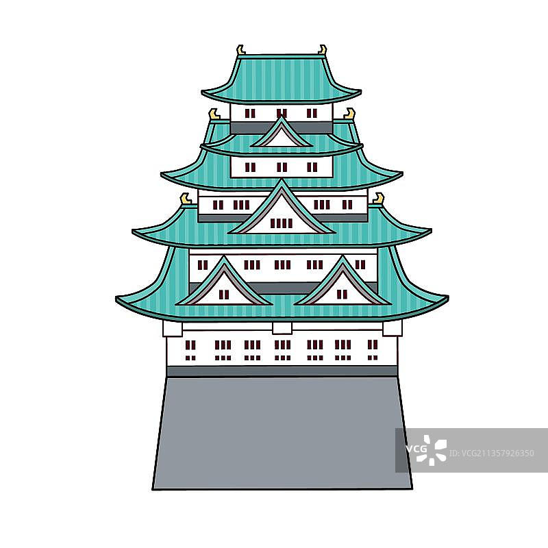 大阪城堡图片素材