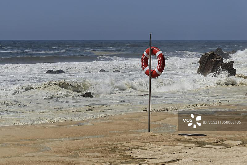 圣佩德罗德莫尔海滩，葡萄牙，欧洲图片素材