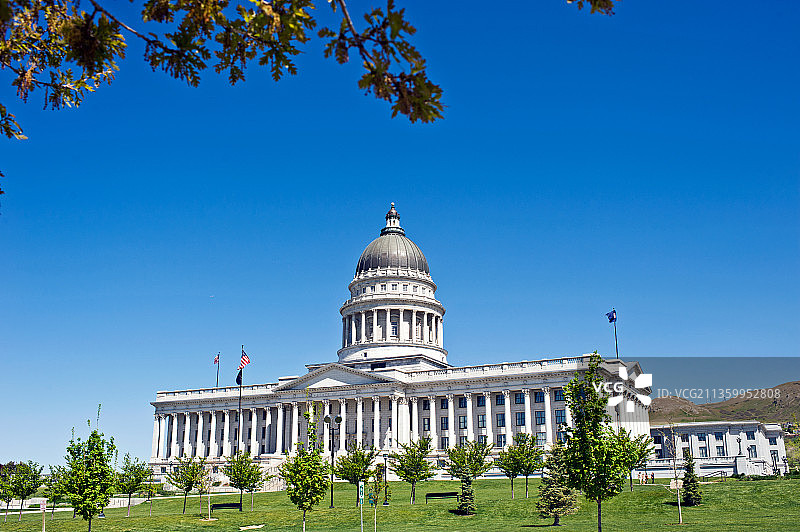 盐湖城犹他州议会大厦图片素材