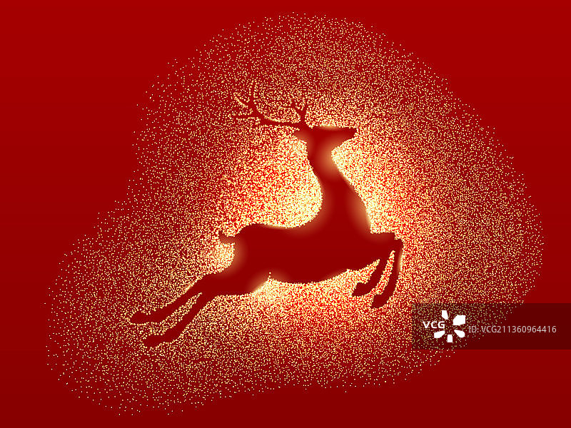 麋鹿 圣诞节图片素材