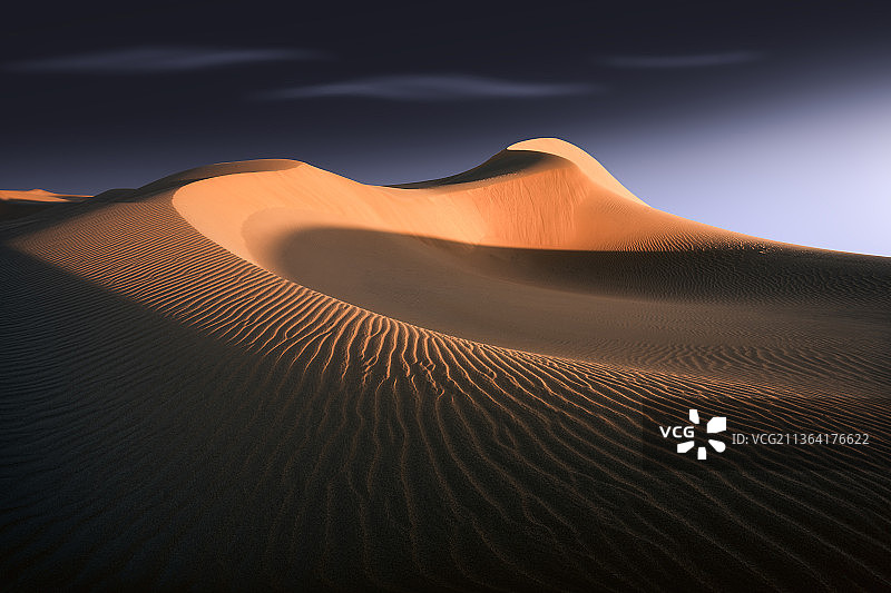 沙漠光影图片素材