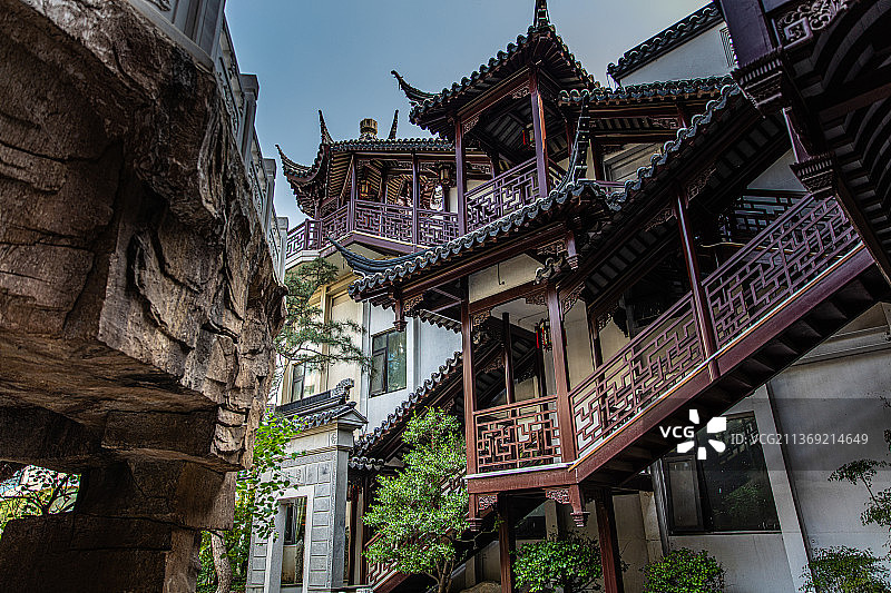 中式建筑住宅图片素材