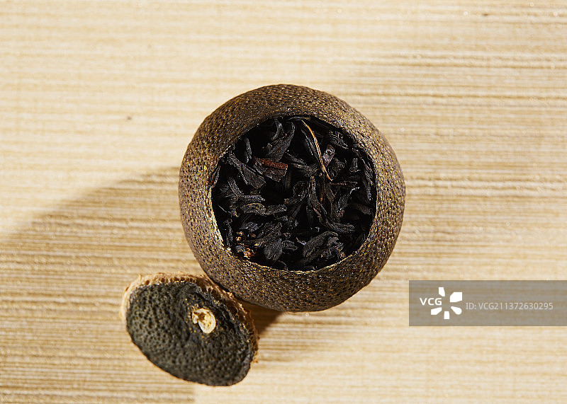 小青柑，红茶图片素材