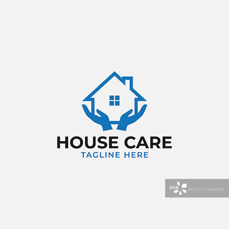 家居护理标志设计模板孤立图片素材