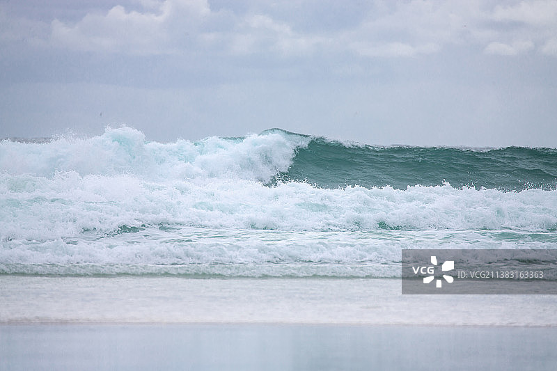 福克兰群岛海浪图片素材