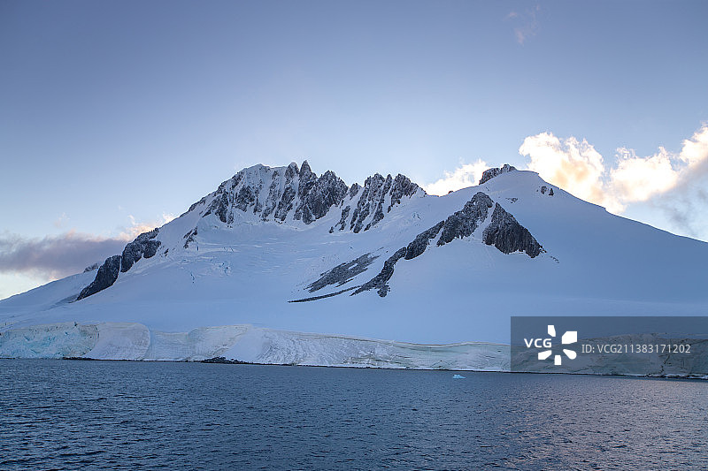 南极冰山与冰川图片素材