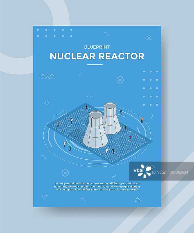 核反应堆蓝图概念模板图片素材