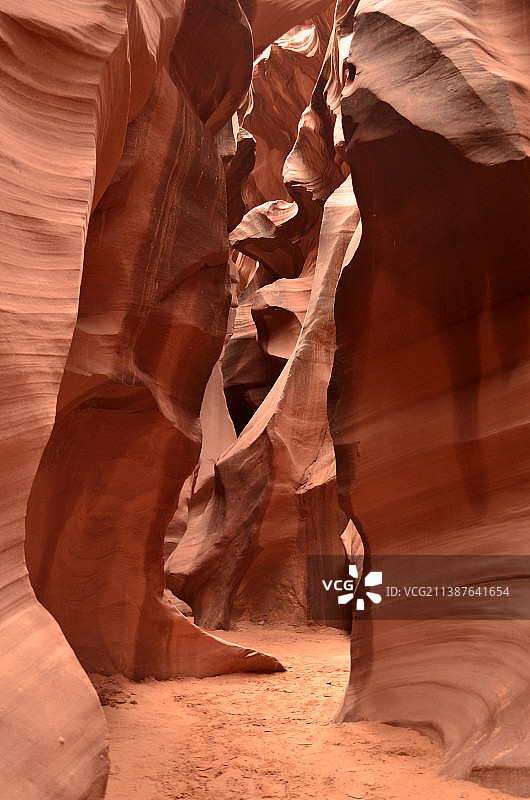 纳瓦霍族与红岩槽峡谷图片素材