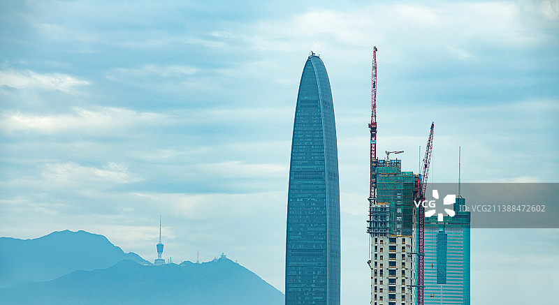 深圳现代都市风光图片素材