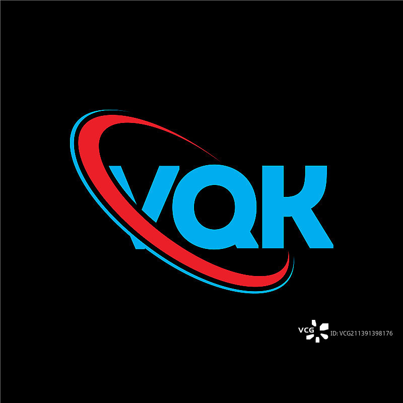 VQK标志VQK字母VQK字母标志设计图片素材