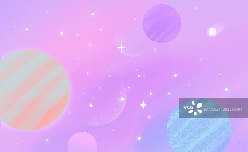 梦幻紫色星空背景图图片素材