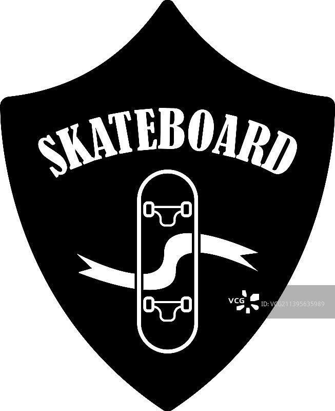 滑板的标志图片素材