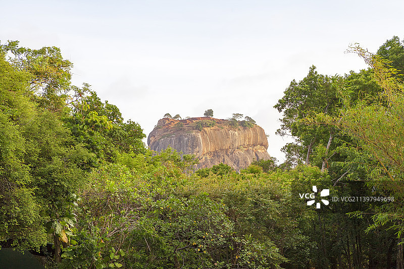 斯里兰卡狮子岩图片素材