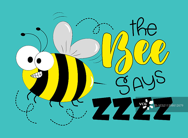 蜜蜂说ZZZZ -有趣的卡通蜜蜂图片素材