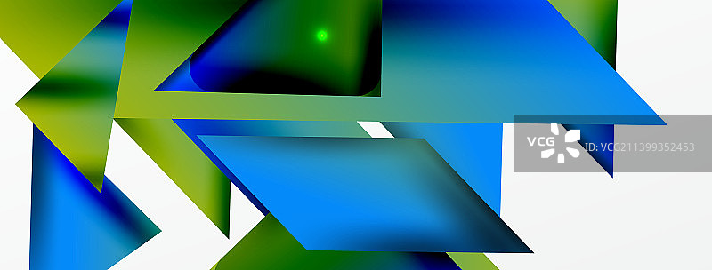动态三维几何抽象背景图片素材